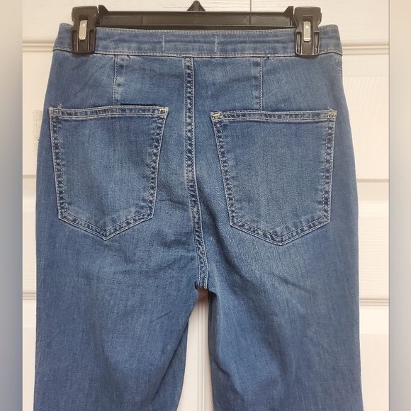 Free People We The Free Just Float On Jeans/Jericho Blue - Picture 7 of 14